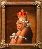 Donald Roller Wilson Monkey Painting - Sold for $15,360 on 05-20-2023 (Lot 626).jpg